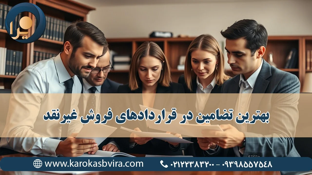 3 مورد بهترین تضامین در قراردادهای فروش غیرنقد + مقایسه
